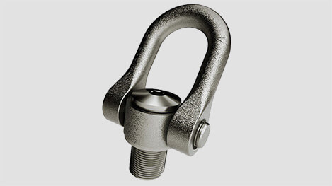 Stainless steel double swivel lifting ring | CODIPRO
